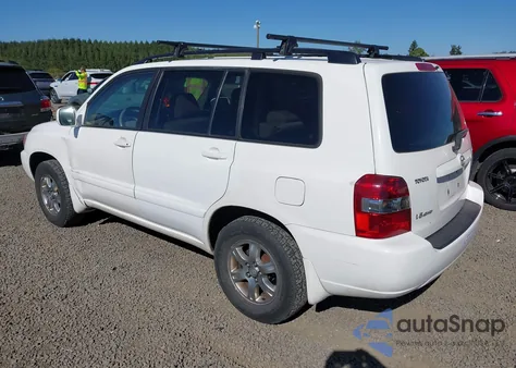 2005 Toyota Highlander V6 from USA, damaged, VIN JTEEP21A350108281